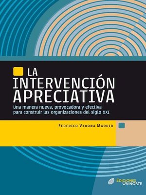 cover image of La intervención apreciativa
